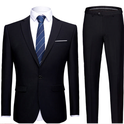 Two-Piece Suit- Plus Size Men
