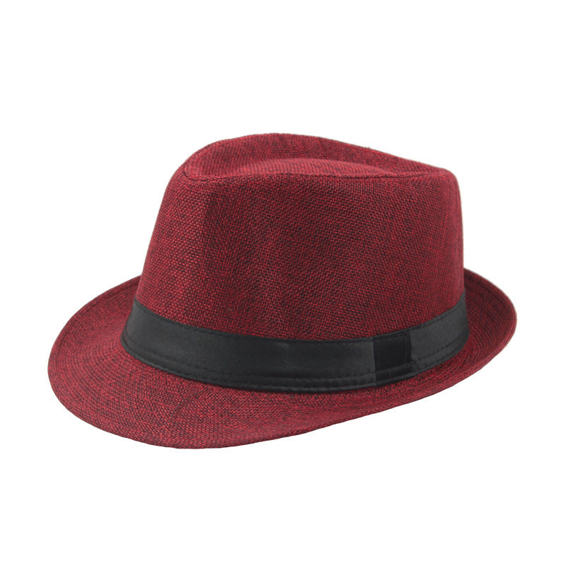 Linen Fedora Styled Hat