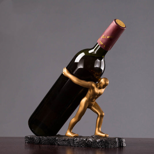 Gold Wine Rack