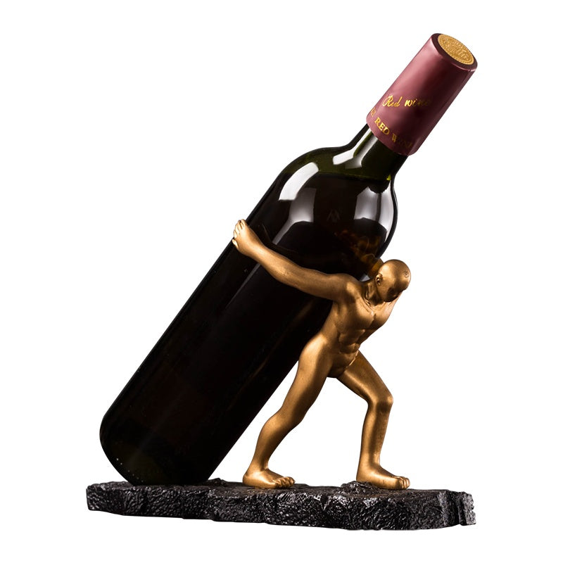Gold Wine Rack
