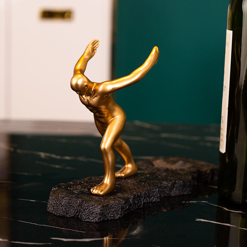Gold Wine Rack