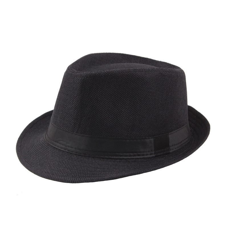 Linen Fedora Styled Hat