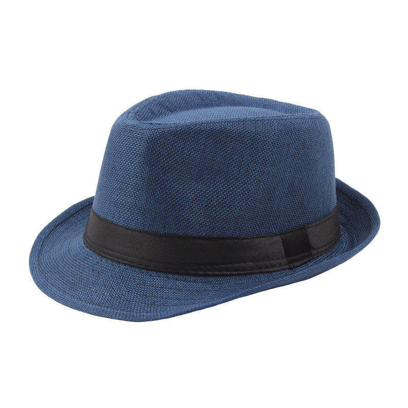 Linen Fedora Styled Hat