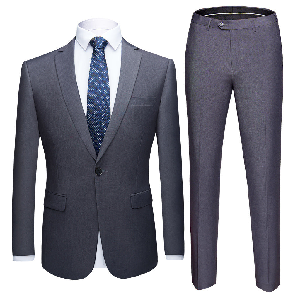 Two-Piece Suit- Plus Size Men