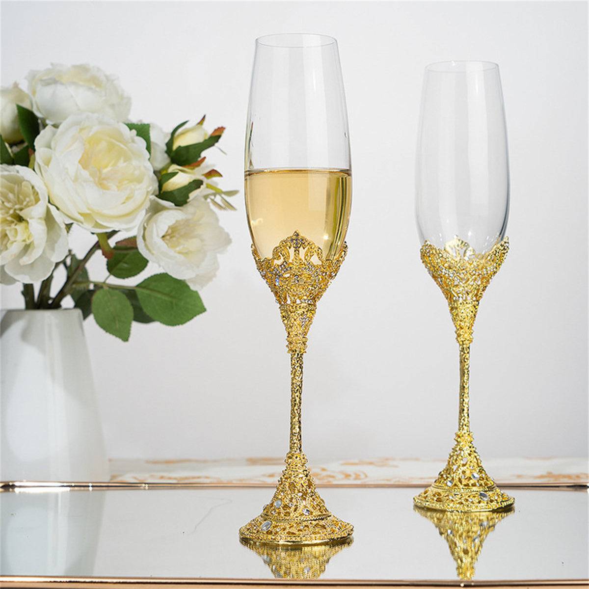 Retro Champagne Goblet