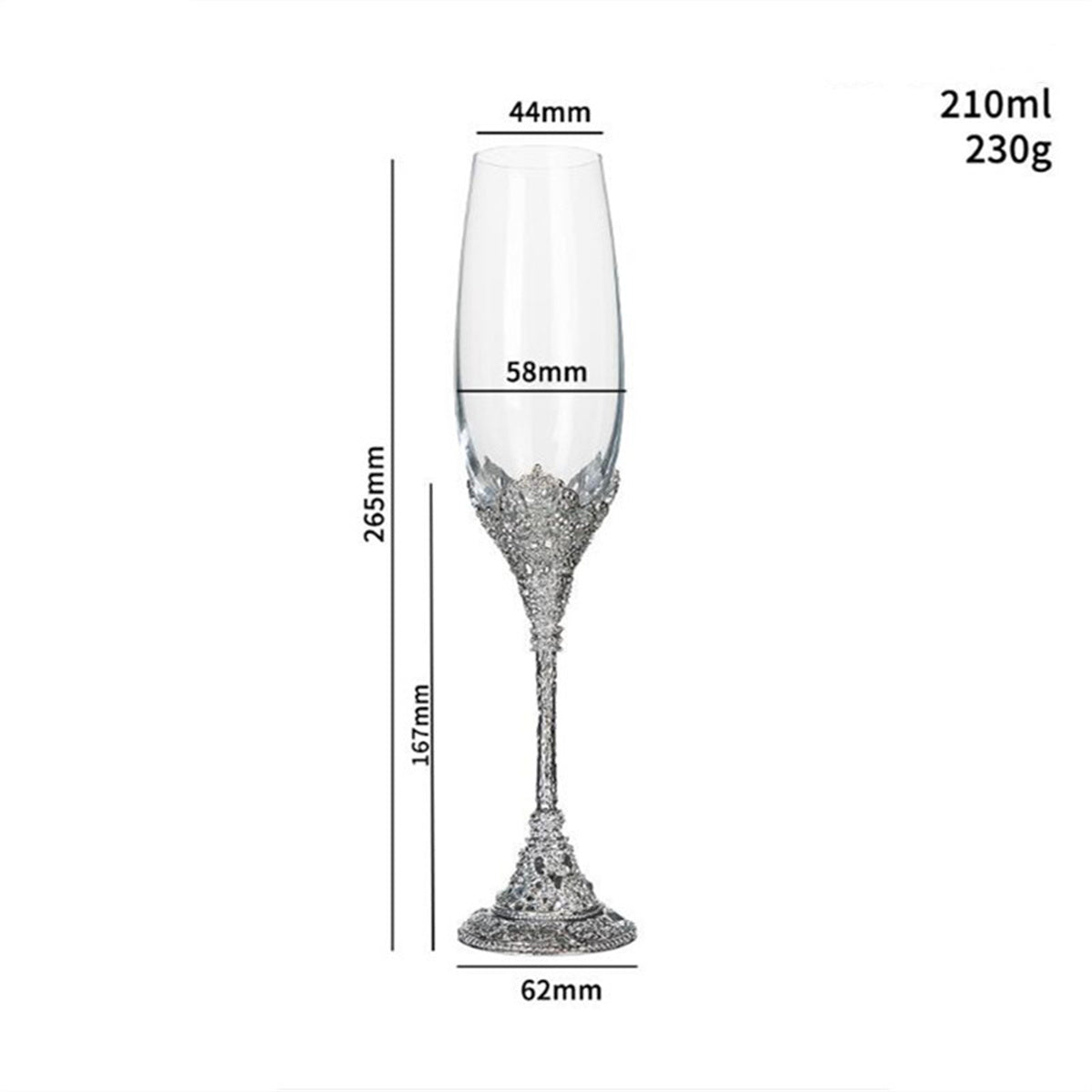Retro Champagne Goblet