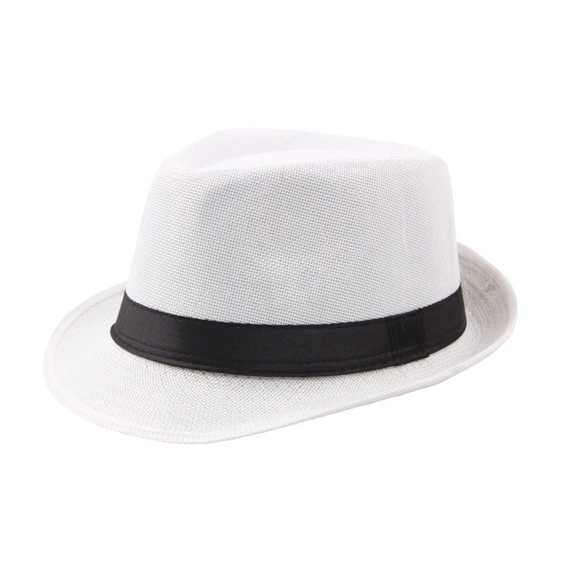 Linen Fedora Styled Hat